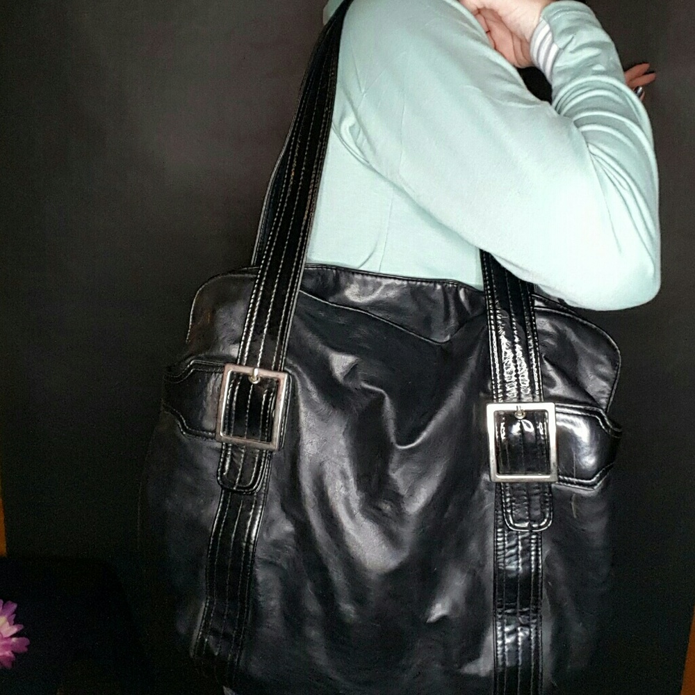 🌹Buy 2 for $15🌹 Black oversized Shoulder Bag